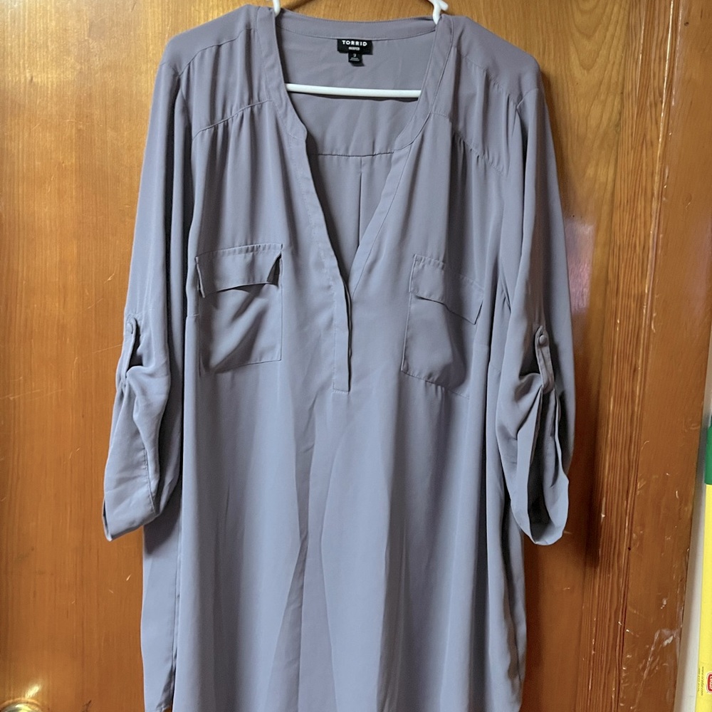 Torrid Violet Tunic